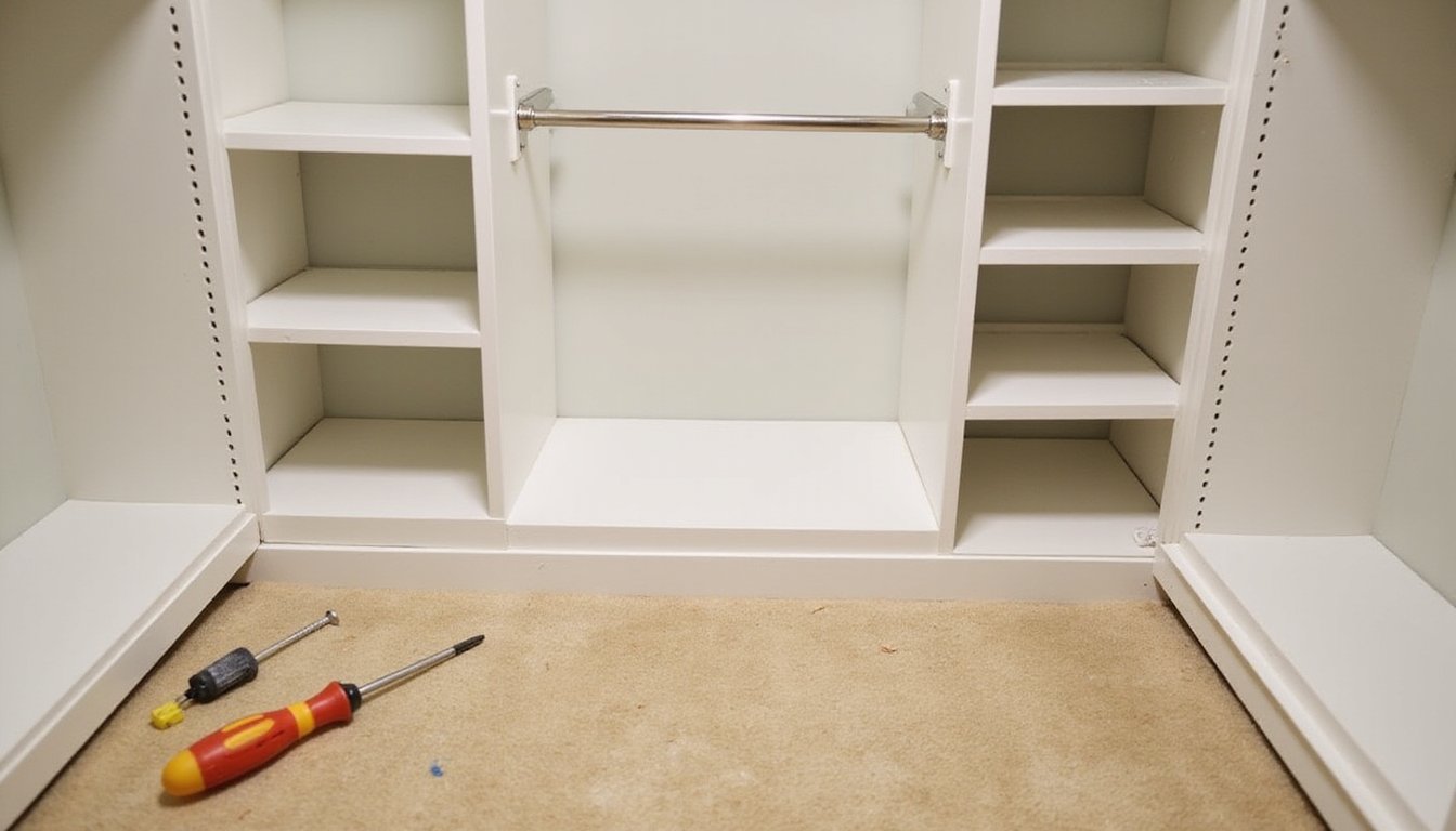 install custom closet system