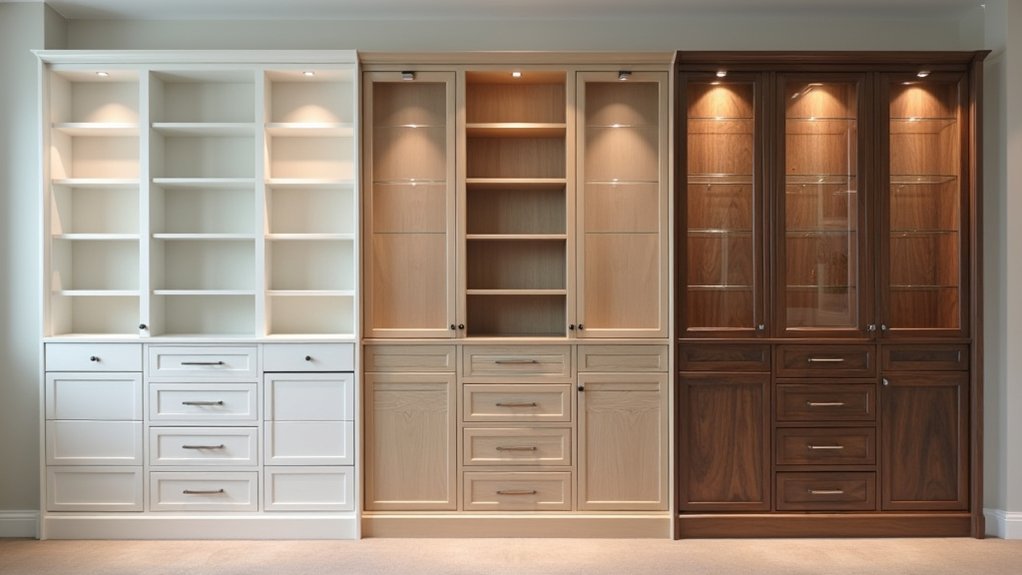 custom closet pricing tiers