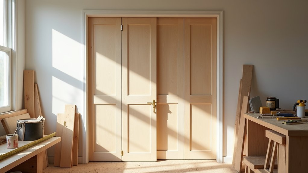 diy custom closet doors