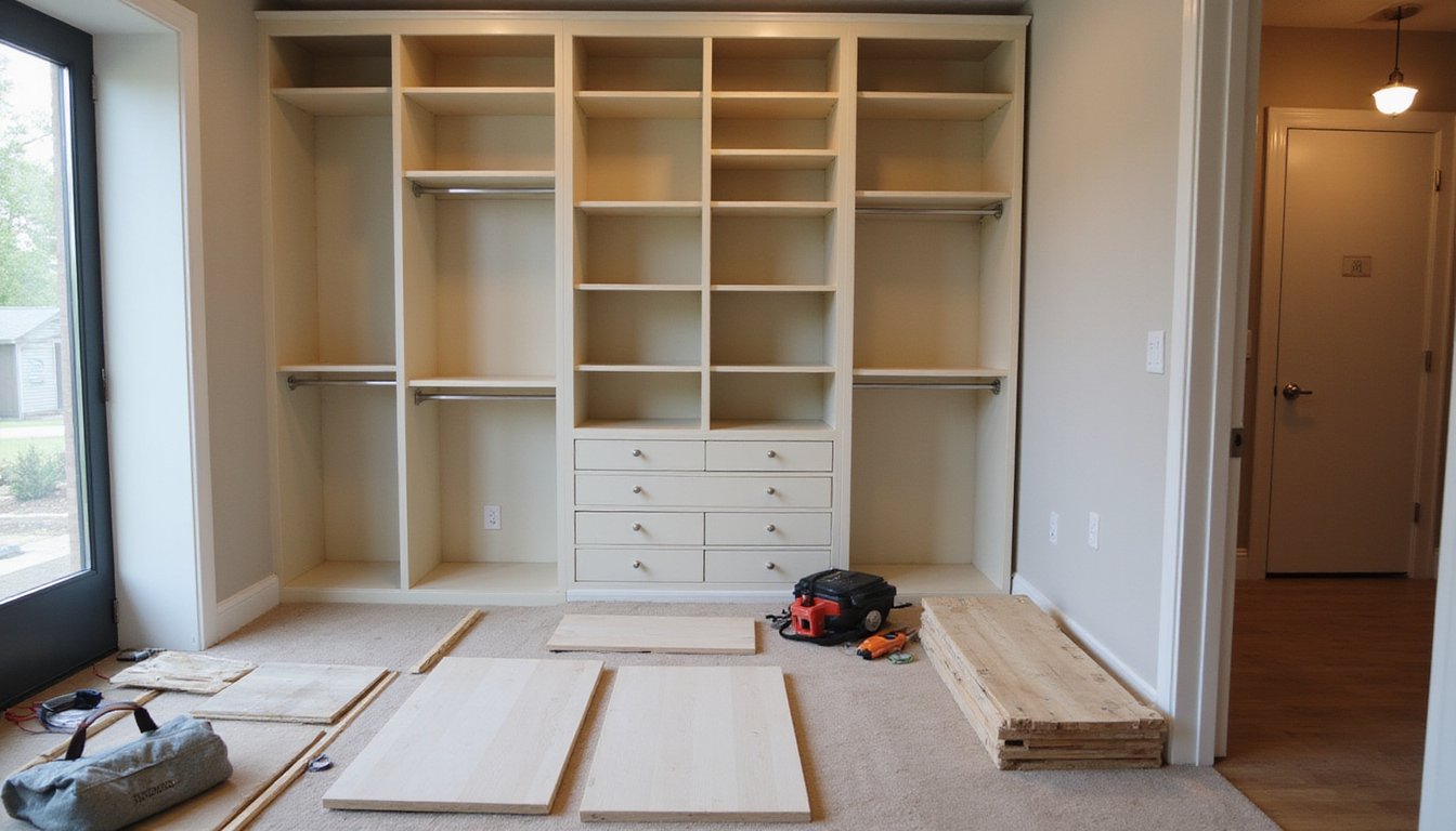 closet renovation installation costs