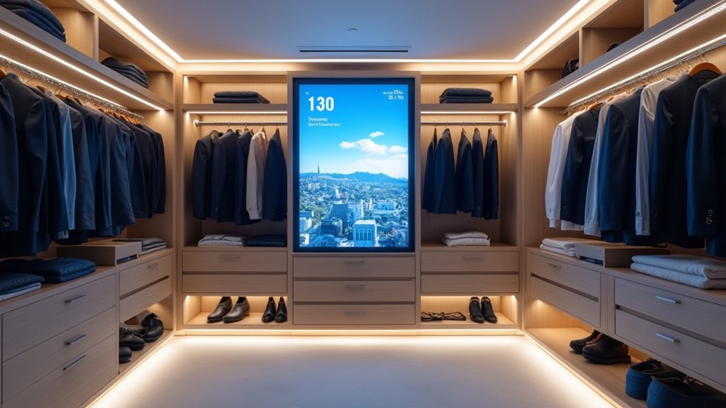 smart closet technology integration