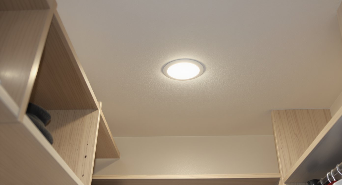 mandatory clearance requirements for closet lighting