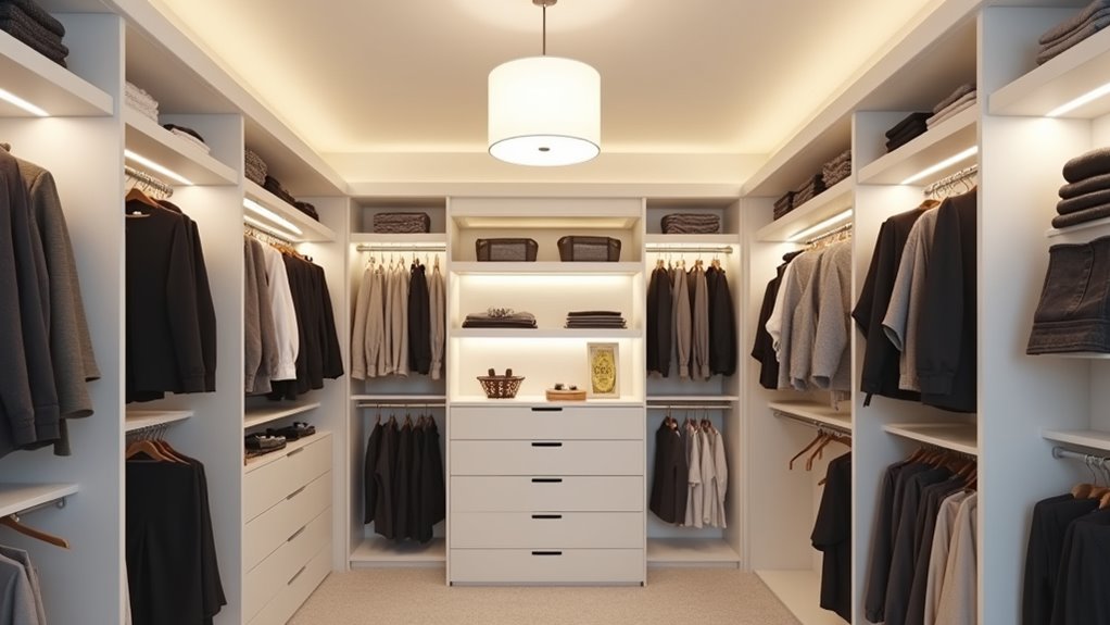 closet lighting fixtures performance analysis