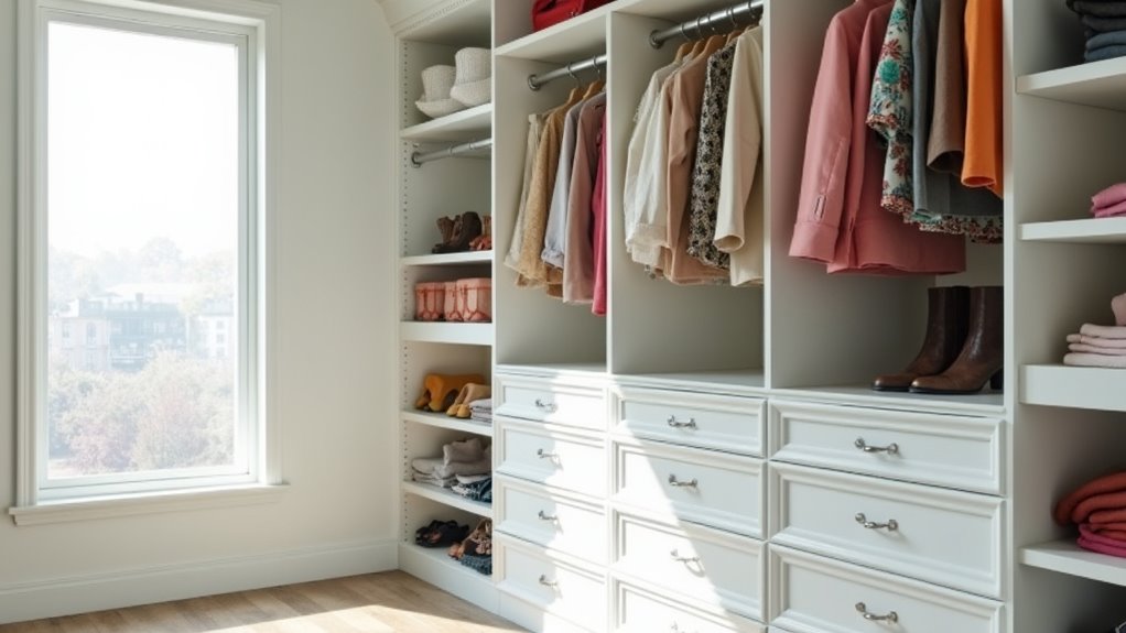 customized closet space optimization