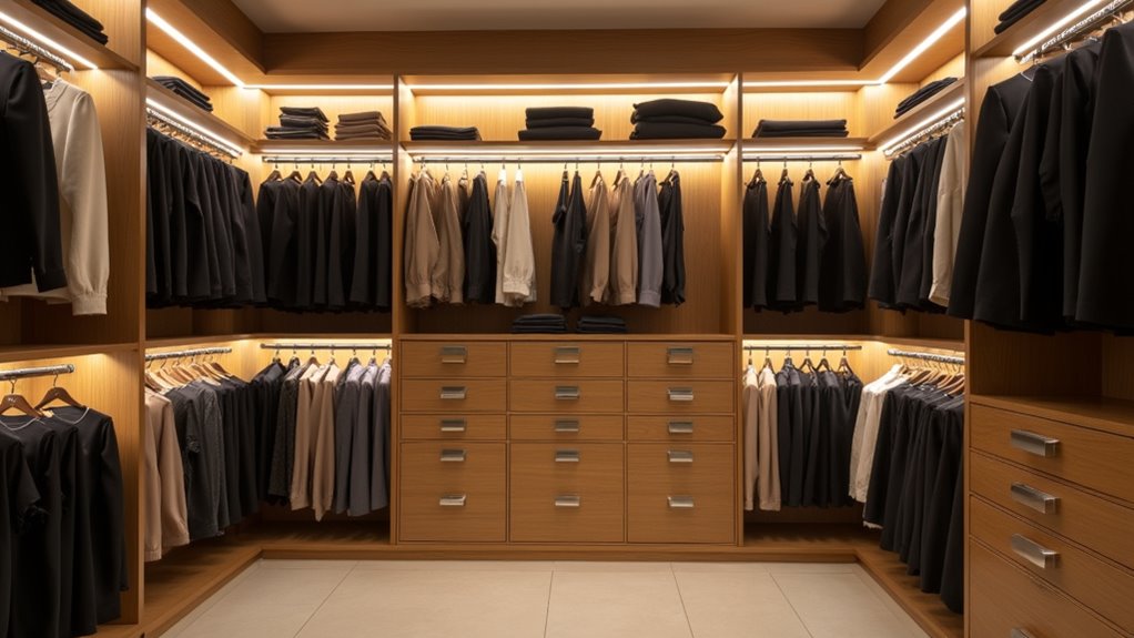 led technology closet illumination advantages