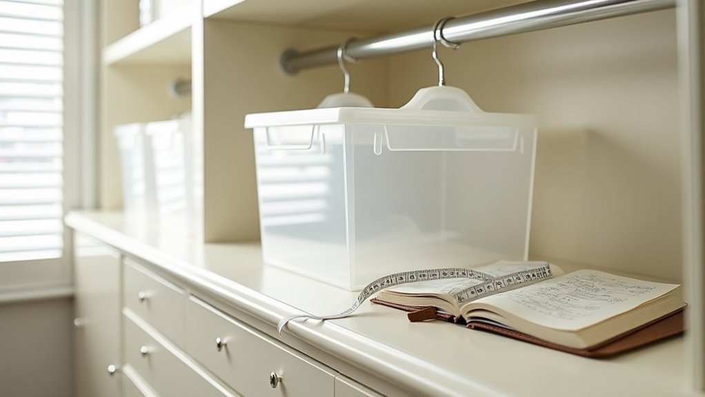 optimized closet space utilizing customization