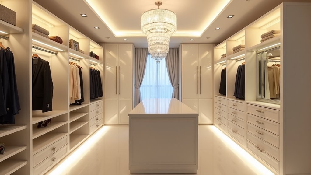 stylish safe closet lighting solutions