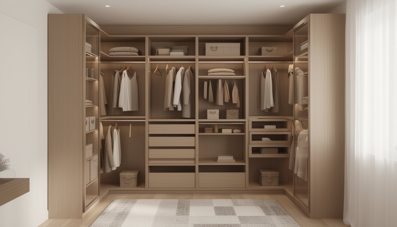 closet layout design storage needs