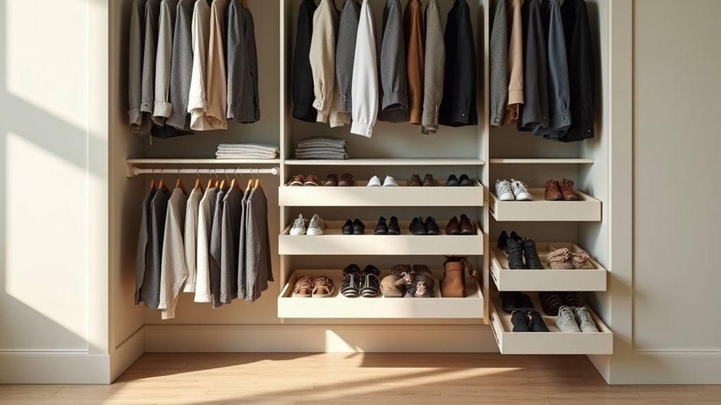 closet organization space saving accessories