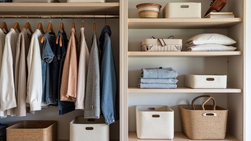 closet organization system guidelines