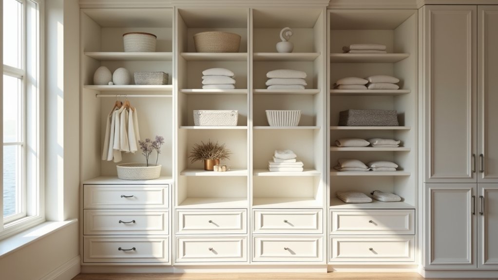 closet storage dimensions required