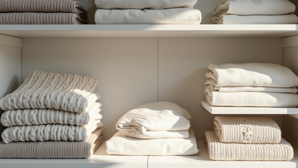 folding storage for casual clothes