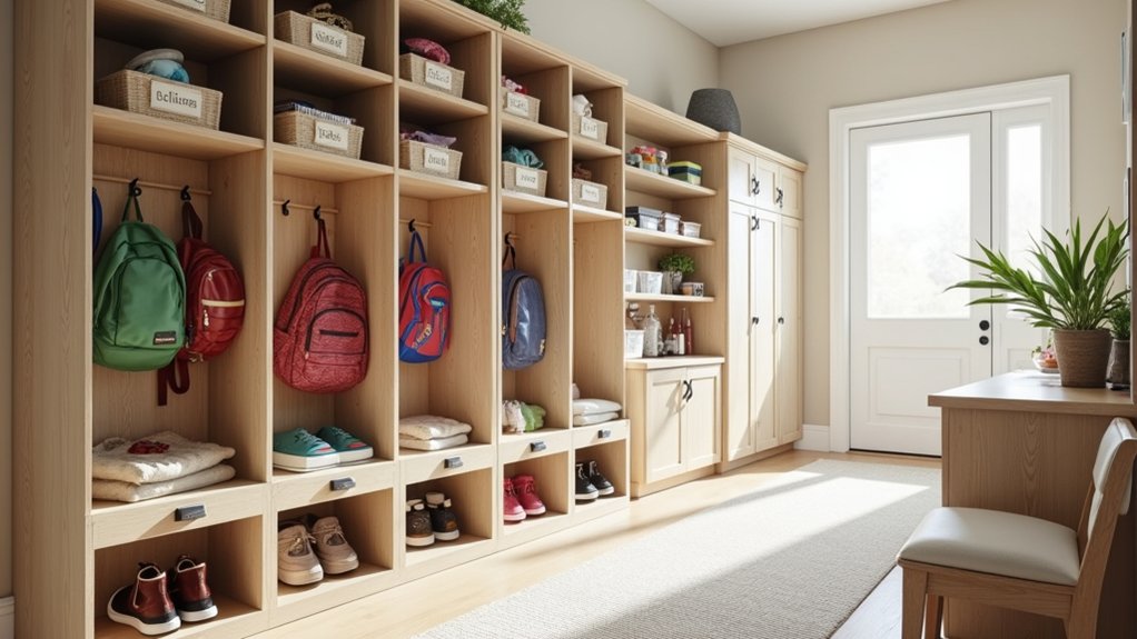 functional labeled age appropriate designated storage