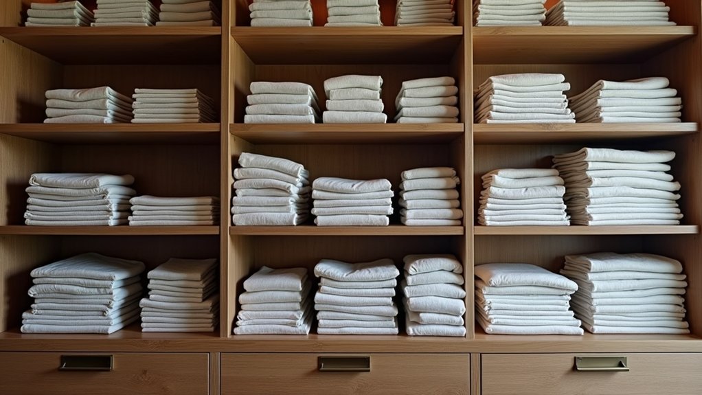 ideal shelf depth for stability