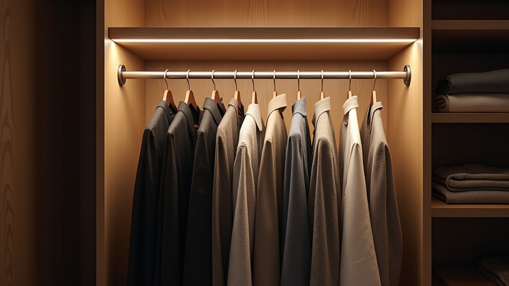 optimal double hang rod height configuration