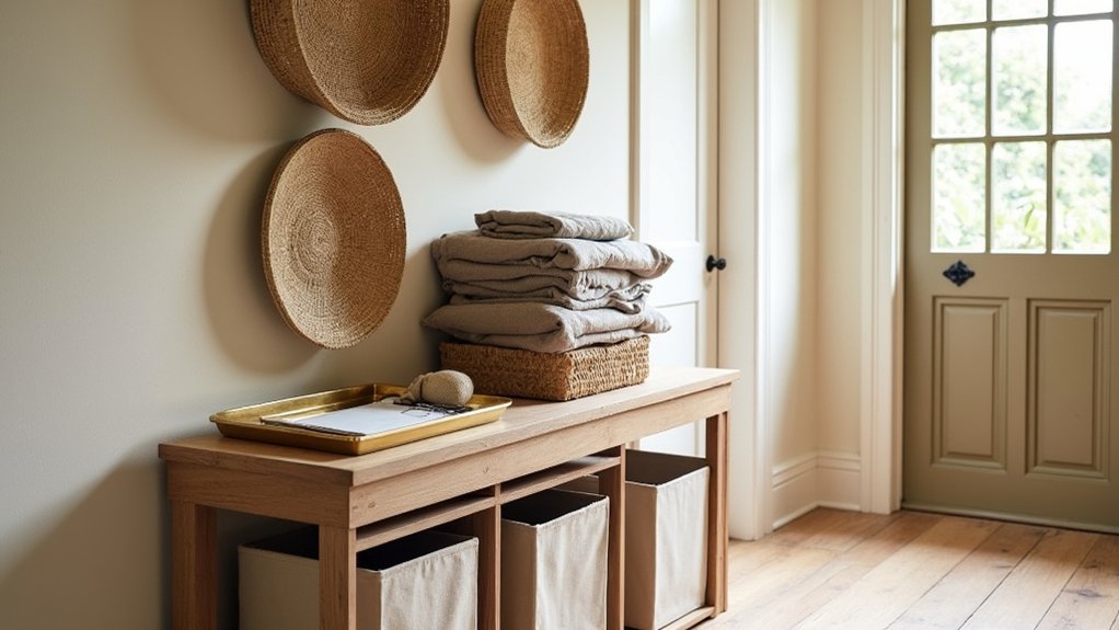 organized aesthetic practical storage solutions