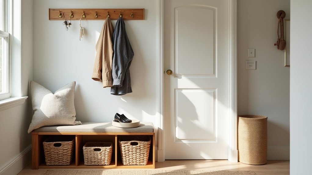 organized home entry zone essentials