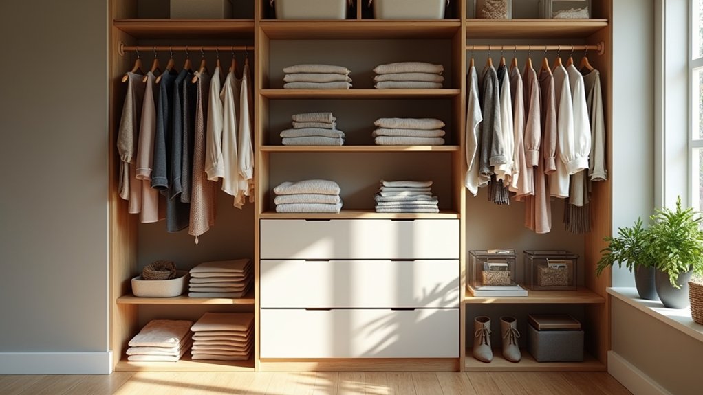 simplify closet maintenance routinely