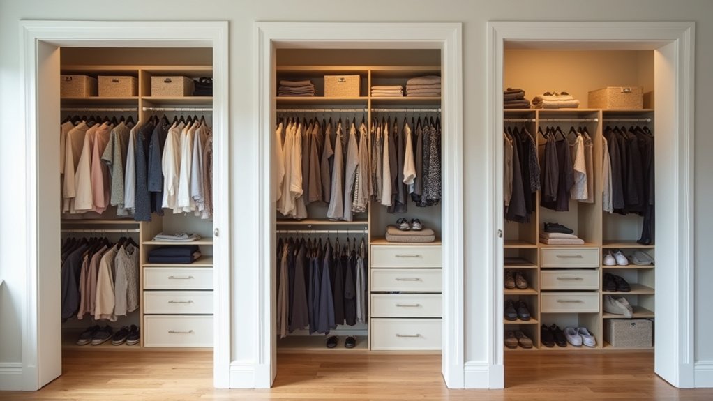 systematic space assessment for closet needs