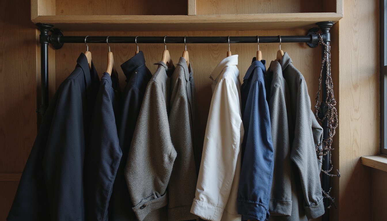 clothing storage space requirements