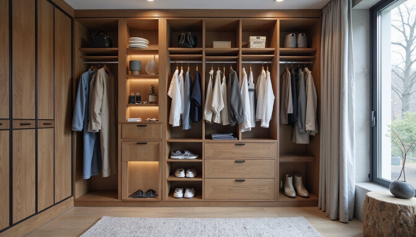 double hang or long hang closet setup