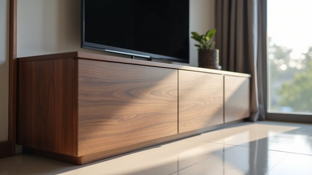 concealed dust protected electronics storage