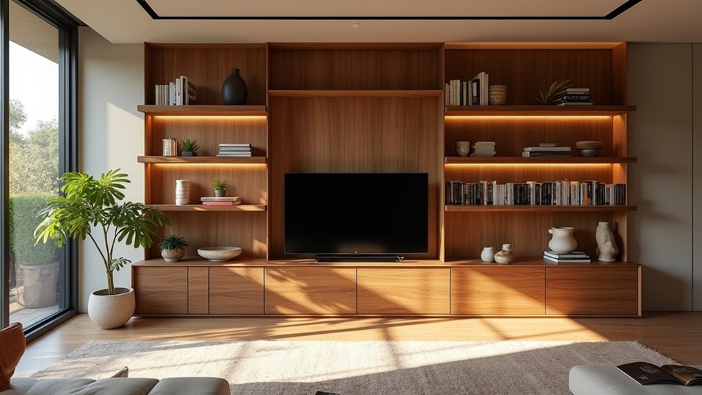 custom entertainment centers enhance living