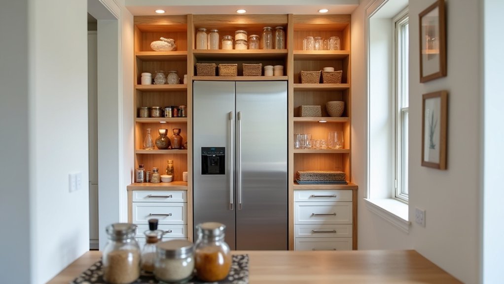 plan pantry space for cold storage