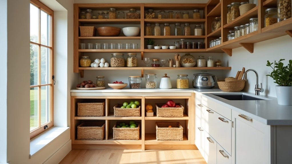 smart kitchen pantry shelving