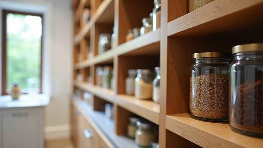 strong stylish durable pantry shelves
