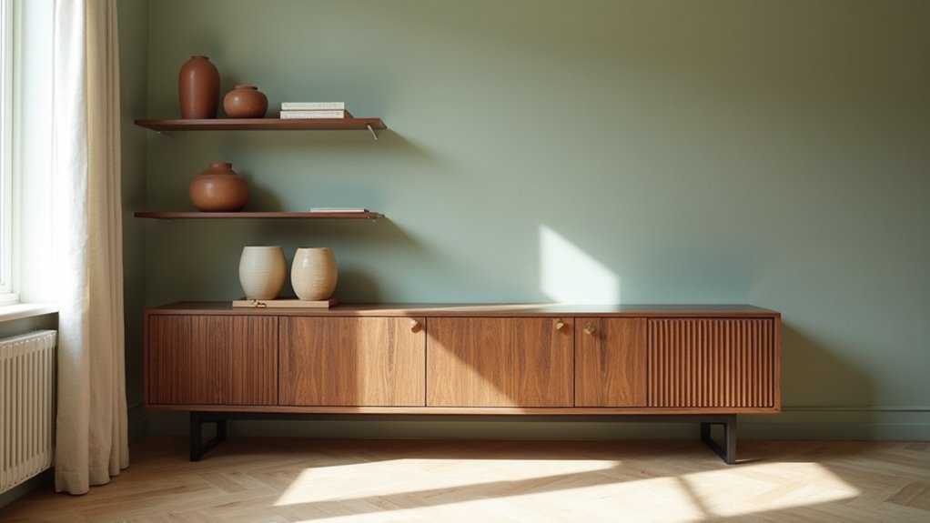 tactile fluted wood color harmony