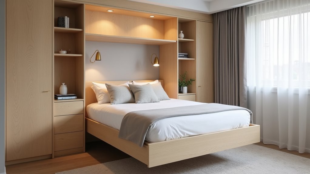 accessible side storage for night
