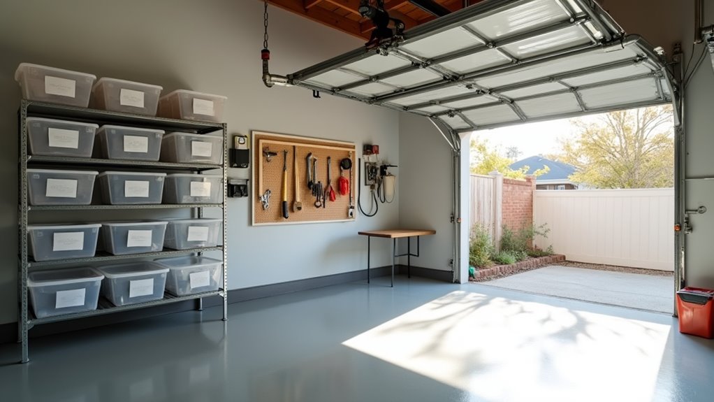 closet garage reorganization tips