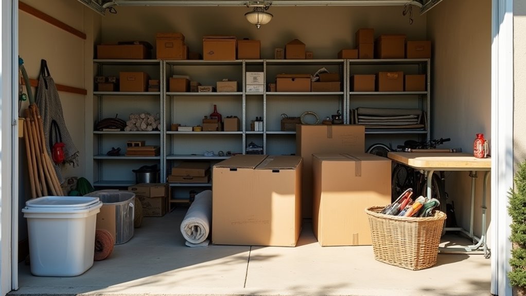 sort items into storage categories